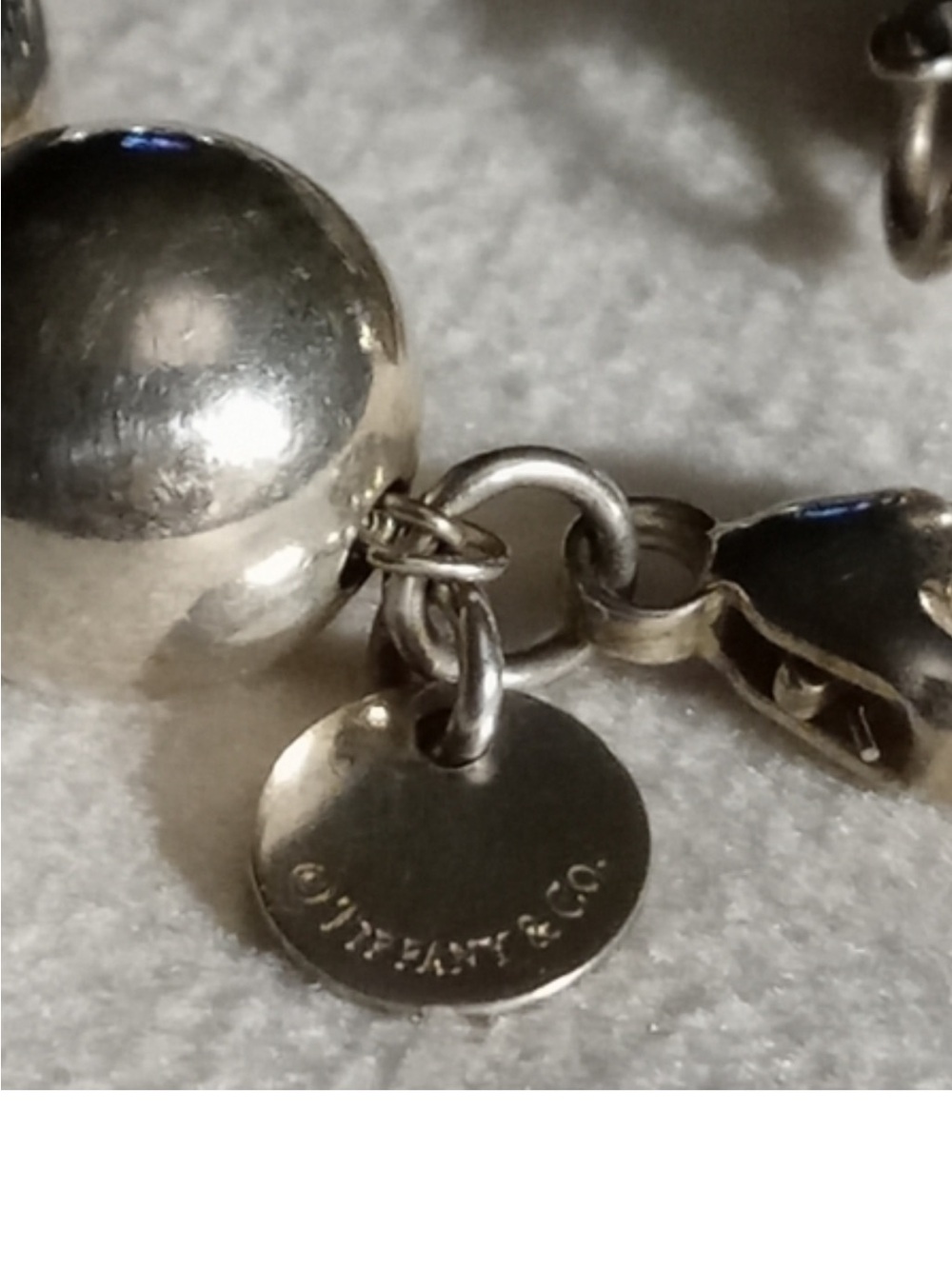 TIFFANY & CO CLASSIC 10MM BEADED BALL BRACELET - Picture 14 of 16